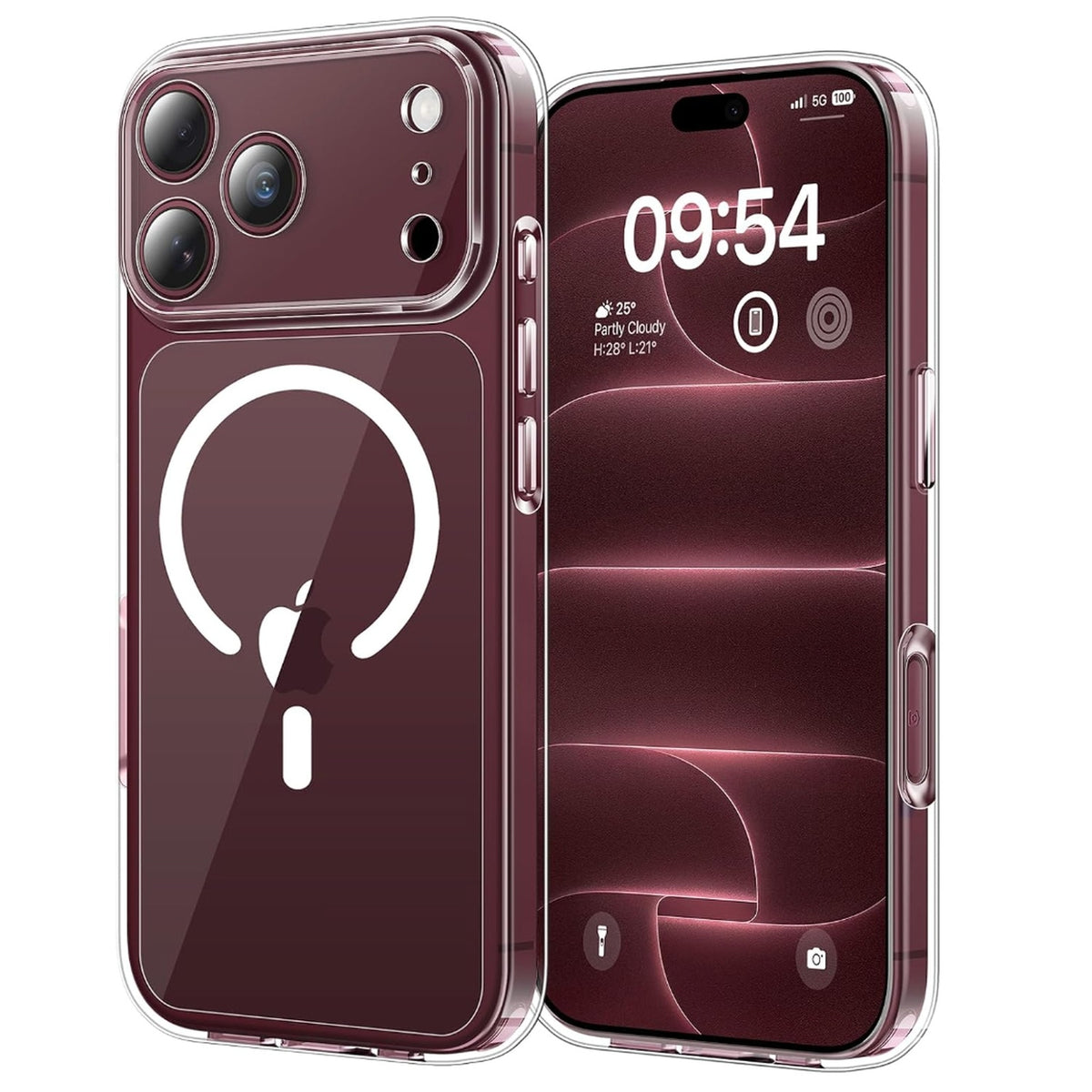 iPhone 18 Pro Max / iPhone 17 Pro Max Clear Magnetic Case
