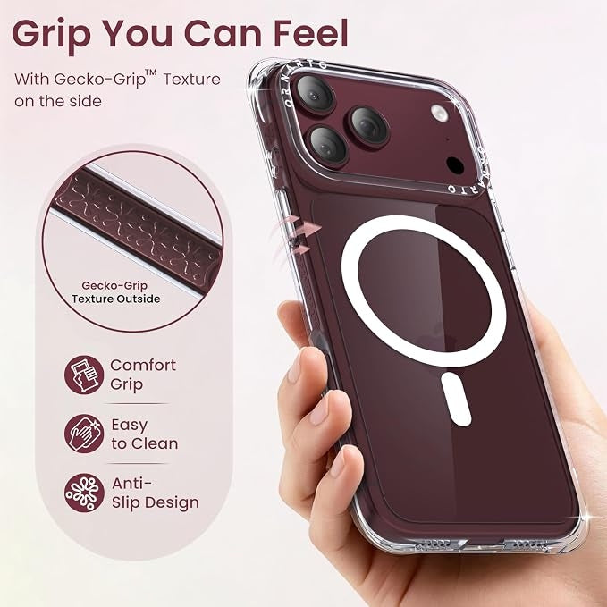 iPhone 18 Pro Max / iPhone 17 Pro Max Clear Magnetic Case