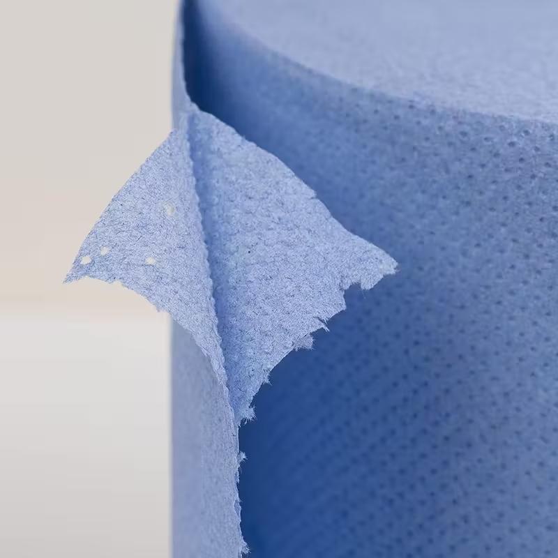 6-36pcs Blue Rolls Centrefeed 2 Ply Strong Absorbent Rolls Embossed Paper Towels